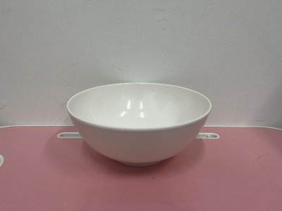 BSG208D#ชามบะหมี่ 8นิ้ว สีขาว 12ชิ้น/แพ็ค ราคา29บาท