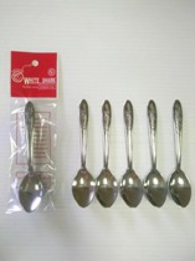 ชุดช้อนกาแฟ (5 ชิ้น)S504/1 12ชิ้น/แพ็ค ราคา20บาท