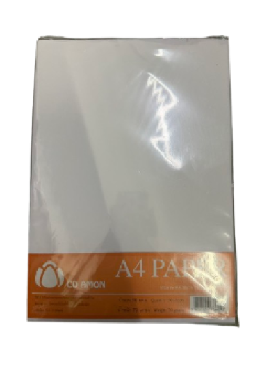 กระดาษขาว จำนวน 50 แผ่น 12ชิ้น/แพ็ค ราคา20บาท