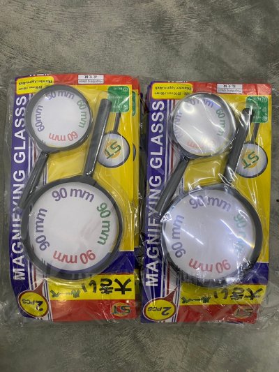 1246-11#แว่นขยาย 1*2บรรจุ 12ชิ้น/แพ็ค ราคา  20บาท/ชิ้น