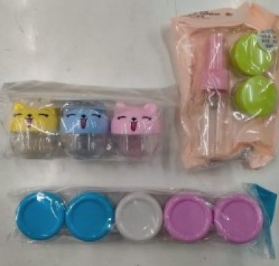 ตลับแบ่งครีม คละแบบบรรจุ 12ชิ้น/แพ็ค ราคา 15บาท/ชิ้น