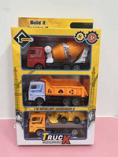 911796#รถก่อสร้าง3แบบกล่องเหลือง