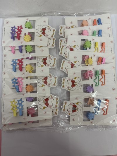 83327#กิ๊บติดผม 12ชิ้น/แพ็ค ราคา  20 บาท