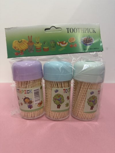A075-207#ไม้จิ้มฟัน 3กป.