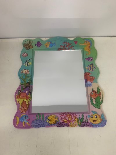 HY250-9 กระจกขอบพลาสติ19*24 12ชิ้น/แพ็ค ราคา20บาท