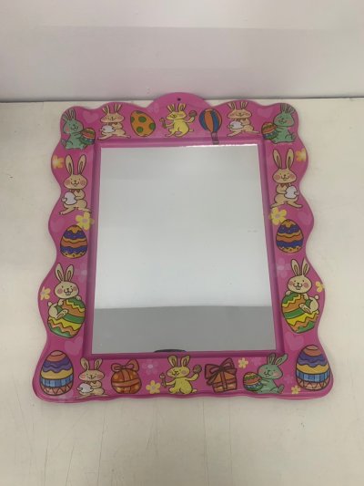 HY250-17#กระจกขอบพลาสติก 19*24 cm 12ชิ้น/แพ็ค ราคา20บาท.