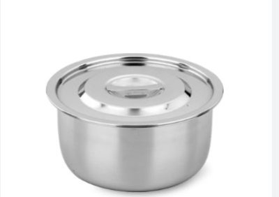หม้อแขกสแตนเลสฝาเลส 30 cm. L.24