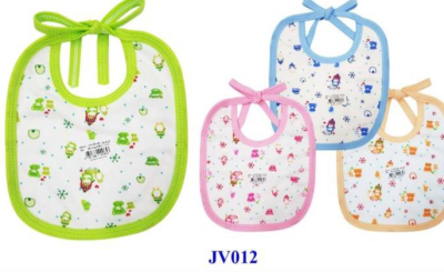 JV-012ผ้ากันเปื้อนเด็ก 12ชิ้น/แพ็ค ราคา29บาท