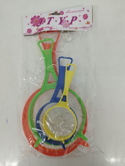 A037-91#กระชอนกรองอาหาร 12ชิ้น/แพ็ค ราคา20บาท