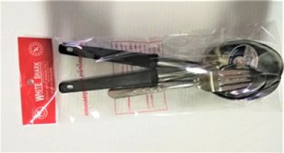 ชุดทัพพีจีน(2ชิ้น)+ช้อนส้อม 404(1คู่) 12ชิ้น/แพ็ค ราคา25บาท