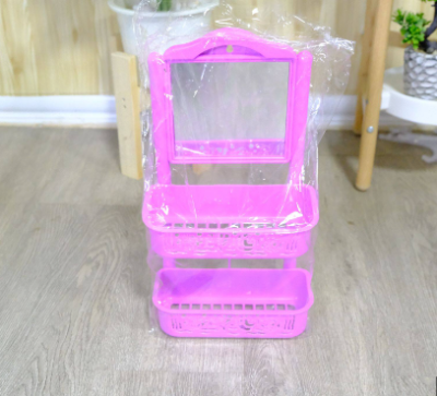 T4000ชั้นวางสบู่กระจก2ชั้น(กลาง) บรรจุ6ชิ้น/แพ็ค ราคา59บาท/ชิ้น