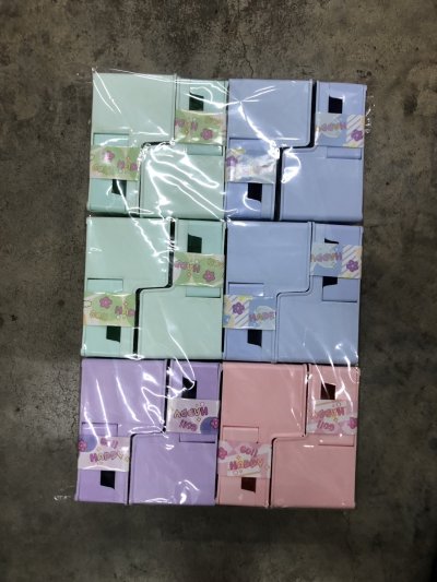 A8242#กล่องปากกาสีหวาน 12 ชิ้น/แพ็ค ราคา 20 บาท