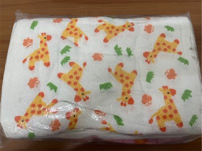 34*86 ผ้าขนหนูพิมพ์ Kgch./เอกสิทธิ์ แพ็ค 12 ชิ้น ราคา 20 บาท