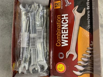 PL-5408#10*11 ประแจปากตายบรรจุ12ชิ้น/แพ็ค ราคา20/ชิ้น