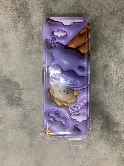 153#กล่องดินสอเหล็ก บรรจุ12ชิ้น/แพ็ค ราคา25บาท/ชิ้น