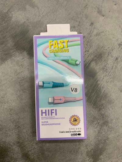 PL-3069#สายชาร์จV8 12ชิ้น/แพ็ค ราคา20บาท