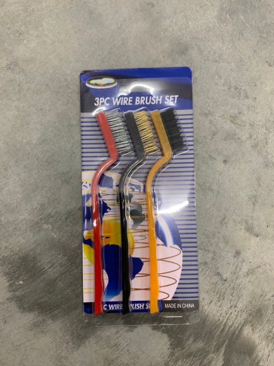 T51152#แปรงขัดเหล็ก17cm. บรรจุ12ชิ้น/แพ็ค ราคา20/ชิ้น