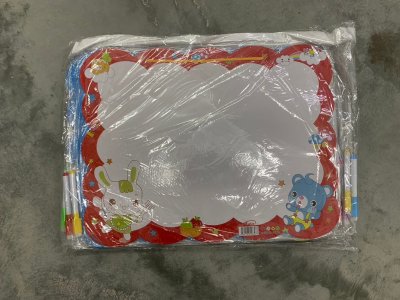 กระดานไวท์บอร์ด ABC บรรจุ12ชิ้น/แพ็ค ราคา20บาท/ชิ้น