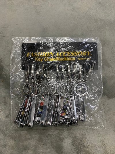 PL-4007#ตัดเล็บพวงกุญแจ 12ชิ้น/แพ็ค ราคา20บาท