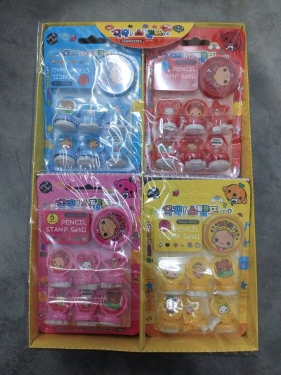 HY210-10#ตรายางการ์ตูน./T.H.Y 12ชิ้น/แพ็ค ราคา20บาท