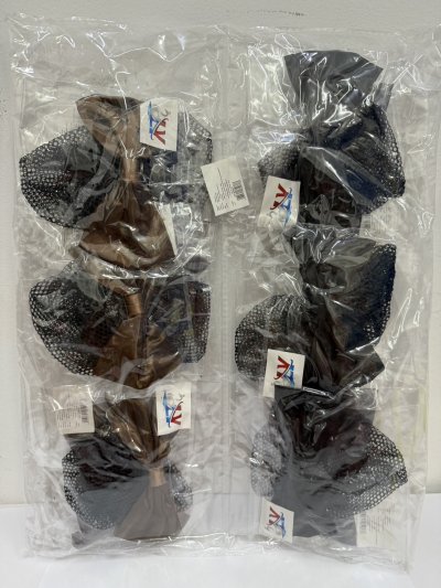 81037#เน็ตโบว์คลุมผม 12ชิ้น/แพ็ค ราคา 20 บาท