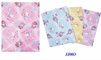 JJ-003#ผ้ายางญี่ปุนเล็ก 18.5*26นิ้ว 12ชิ้น/แพ็ค ราคา49บาท