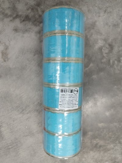 oppพิมพ์ลายThank you สีฟ้าเหลี่ยมพื้นสีใสหัวใจ 48*18y บรรจุ12ชิ้น/แพ็ค ราคา20บาท/ชิ้น