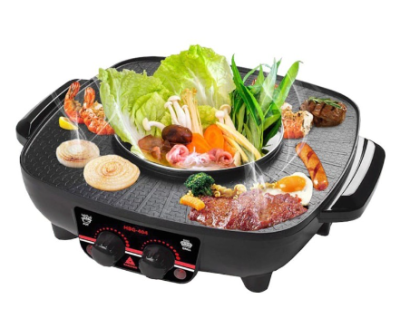 HBG-404#เตาปิ้งย่าง-ชาบู