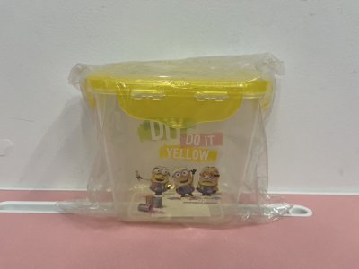 EP00067#กล่องล็อคเหลี่ยมทรงสูง Minions