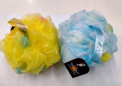 ใยถูตัวแฟนซีกลม คละแบบ บรรจุ 24ชิ้น/แพ็ค ราคา 20บาท/ชิ้น
