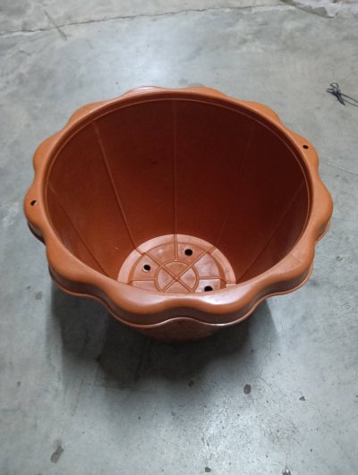 417-S-2#กระถางต้นไม้ช่อองุ่น-เล็ก-อิฐ12ชิ้น/มัด ราคา25บาท