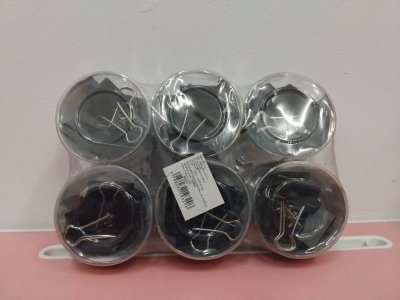 TL9320 คลิปหนีบดำกระป๋อง 32 mm 6ชิ้น/แพ็ค ราคา20บาท