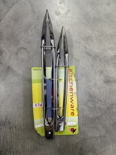 A042-29  คีบน้ำแข็งคู่ /SP แพ็ค/12ชิ้น ราคา 20 บาท