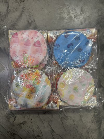 18973#กระดาษสาห่อเหรียญ 12ชิ้น/แพ็ค ราคา 20บาท