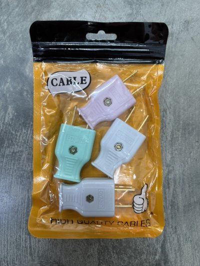 PL-7894#ปลั๊กเสียบ 4 PC