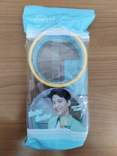 เทปผ้าสี 1*2 ม้วน บรรจุ12ชิ้น/แพ็ค ราคา20/ชิ้น