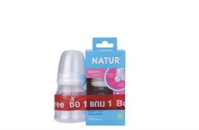 ขวดนม สมูทไบโอมิมิค 2oz รุ่น1แถม1