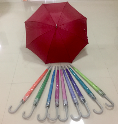 D-1022#ร่ม 22 นิ้วสีพื้นคละสี