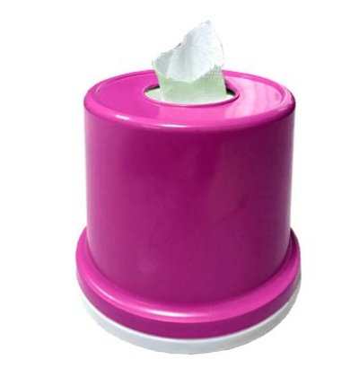 10-922-K กล่องทิชชูกลม บรรจุ12ชิ้น/แพ็ค ราคา10บาท/ชิ้น