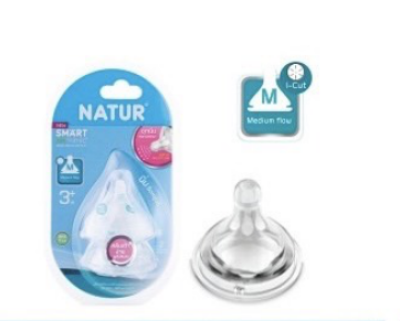 จุกนม สมร์ทไบโอมินิค M แพ็ค2 12ชิ้น/แพ็ค ราคา 229 บาท