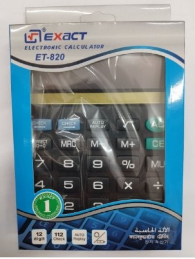 ET820#เครื่องคิดเลข