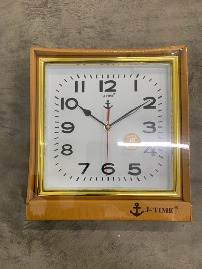 JW-4014 G-H(A)#นาฬิกาแขวนผนังทรงสี่เหลี่ยม