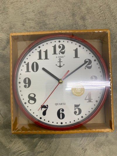 JW-2004RCW-W#นาฬิกาแขวนผนัง ลายไม้