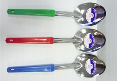 ทัพพีจีนเล็กด้ามสี120/0 สี1ชิ้น 12ชิ้น/แพ็ค ราคา10บาท