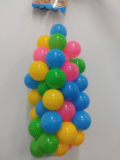 883061#บอล50ลูก 4สีคละ