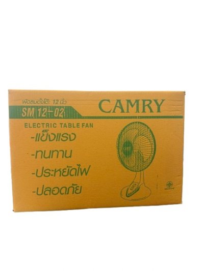 00-200-02พัดลม12"ตั้งโต๊ะ(ใบขุ่น)