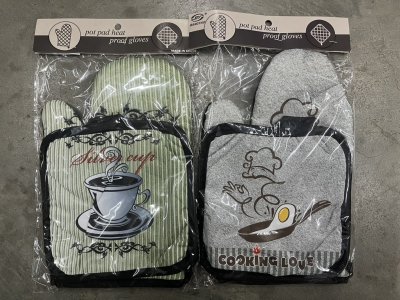 A035-87#ถุงมือจับร้อน 12ชิ้น/แพ็ค ราคา25บาท