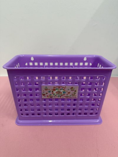 7002-1#ที่ใส่ช้อนตะเกียบ 3 ช่องสีหวาน 12ชิ้น / แพ็ค ราคา 15 บาท