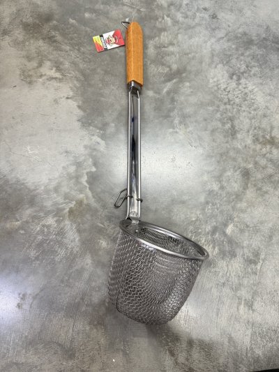 LH-5036#ตะกร้อลวกก๋วยเตี๋ยวด้ามจับไม้