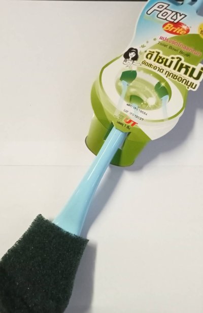 แปรงขัดโถสุขภัณฑ์#สีเขียว 12ชิ้น/แพ็ค ราคา59บาท